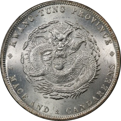 1 Yuan - Guangxu ND back