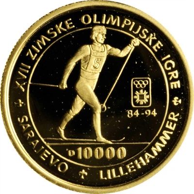 10 000 Dinara Olympics - Cross-Country Skiing back