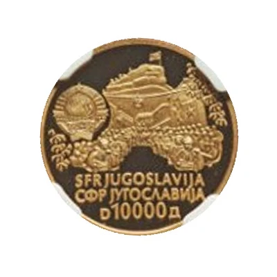 10 000 Dinara Sinjska Alka front