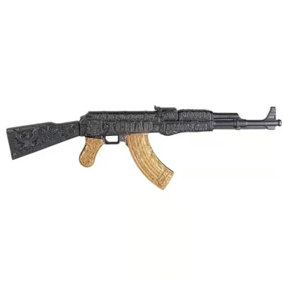 10 000 Francs CFA AK-47 Assault Rifle front