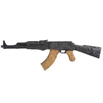 10 000 Francs CFA AK-47 Assault Rifle back