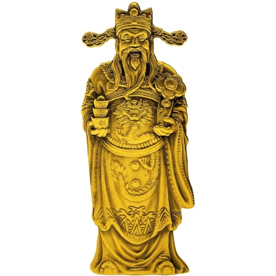 10 000 Francs CFA God of Wealth; gold plated back