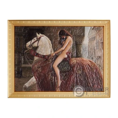 10 000 Francs CFA John Collier; Lady Godiva back