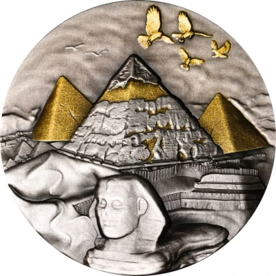 10 000 Francs CFA Pyramid of Giza back