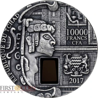 10 000 Francs CFA Uxmal front