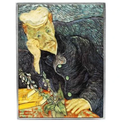 10 000 Francs CFA Van Gogh; Portrait of Dr. Gachet; Coloured back