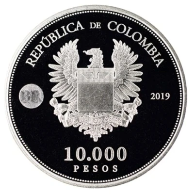 10 000 Pesos 100th Anniversary of Colombian Air Force front