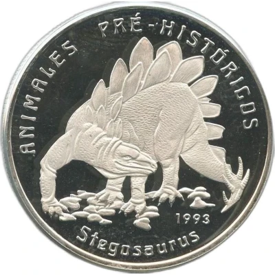 10 000 Pesos Stegosaurus back