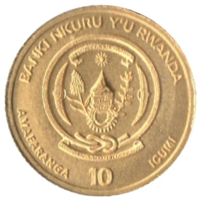 10 Amafaranga German Reunification front