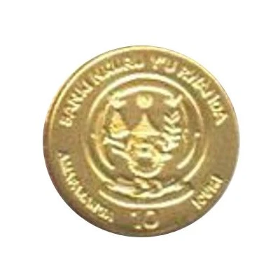 10 Amafaranga Leopard; dime front