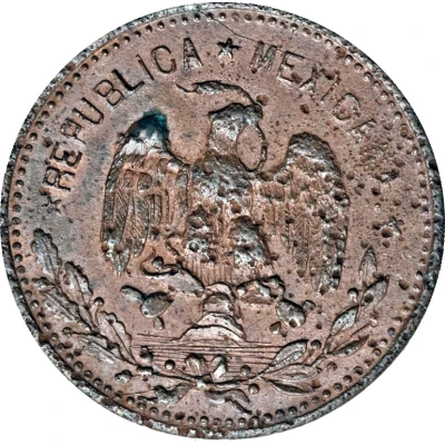 10 Centavos Atlixtac; without dot front