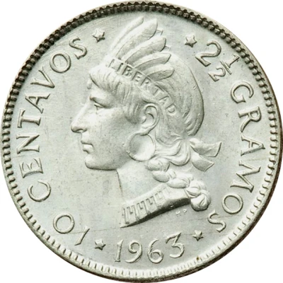 10 Centavos Restoration of the Republic back