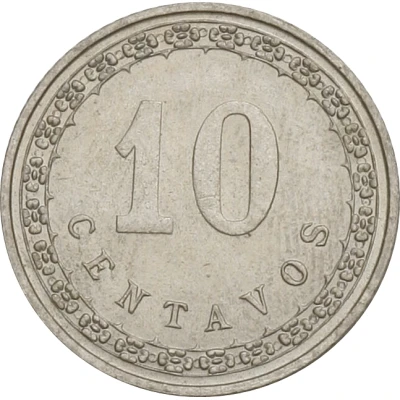 10 Centavos back