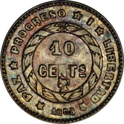 10 Centavos back