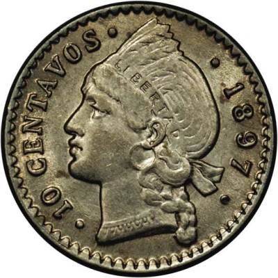 10 Centavos back