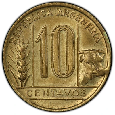 10 Centavos front