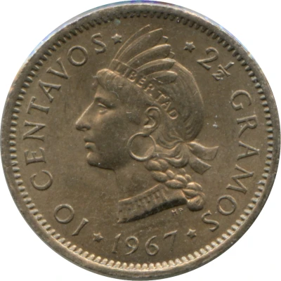 10 Centavos back