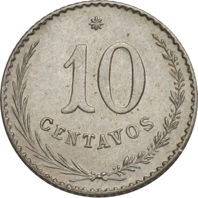 10 Centavos back