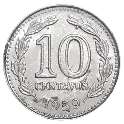 10 Centavos back