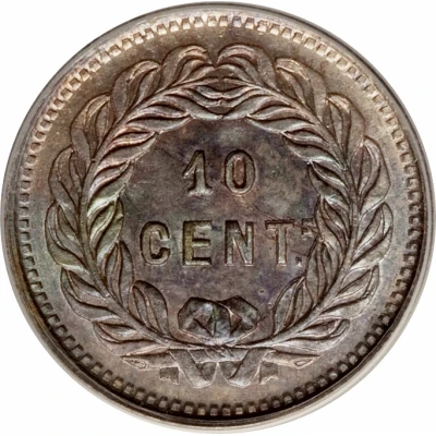 10 Centavos back