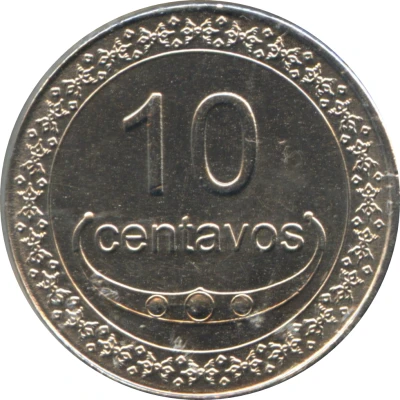 10 Centavos back