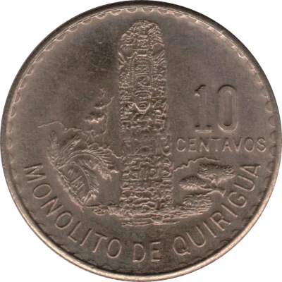 10 Centavos back