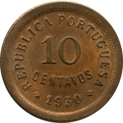 10 Centavos back