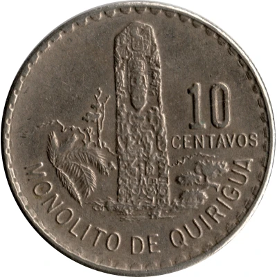 10 Centavos back