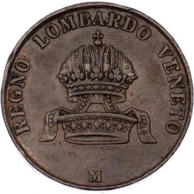 10 Centesimi - Francis Joseph I front