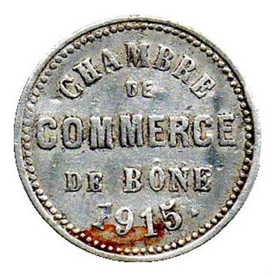 10 Centimes Bône Chamber of Commerce front