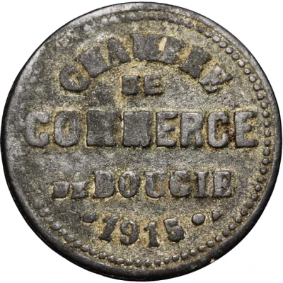 10 Centimes Bougie Chamber of Commerce front