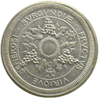 10 Centimes - Chambre de commerce - Dijon [21] Silver Pattern back