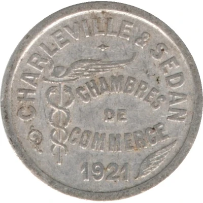 10 Centimes - Chambres de Commerce - Charleville and Sedan [08] front