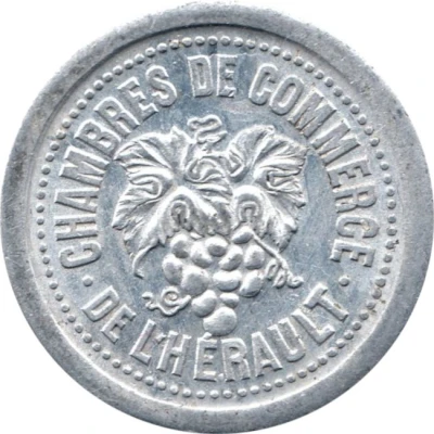 10 Centimes - Chambres de Commerce - Hérault front