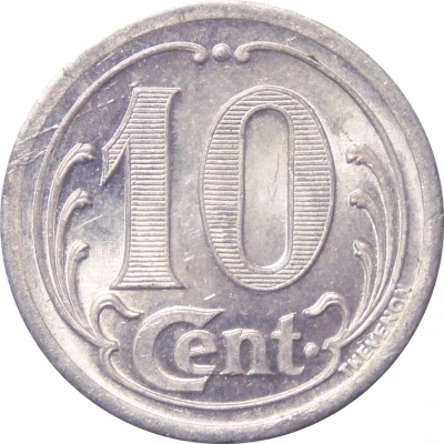 10 Centimes - Checy, Chateauneuf, Sully, Vitry - Loiret back