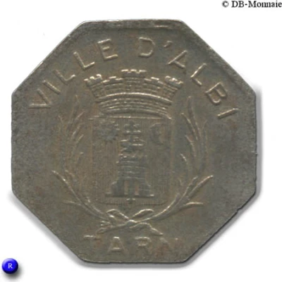 10 Centimes - City of Albi [Tarn] front