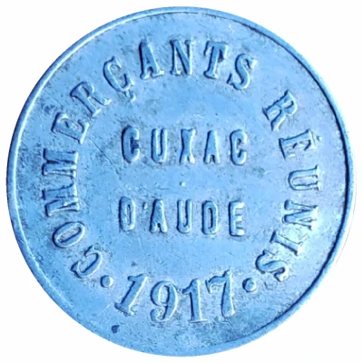 10 Centimes - Cuxac D'Aude front