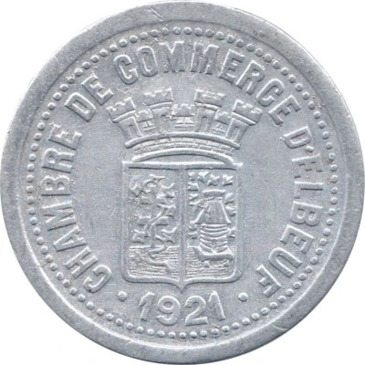 10 Centimes Elbeuf front