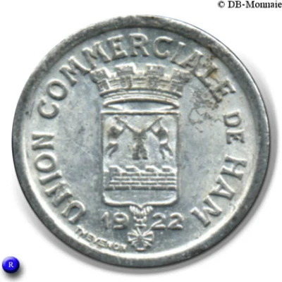 10 Centimes Ham front