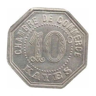 10 Centimes Kayes back