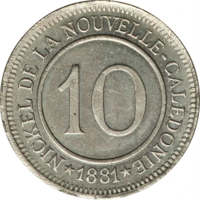 10 Centimes Le Nickel back