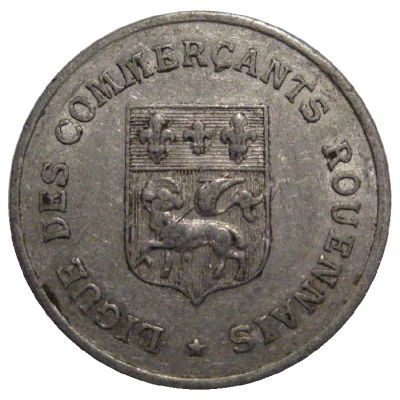 10 Centimes - Ligue des Commerçants Rouennais - Rouen [76] front