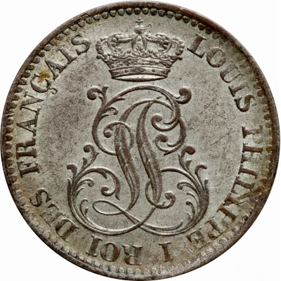 10 Centimes - Louis Philippe I front