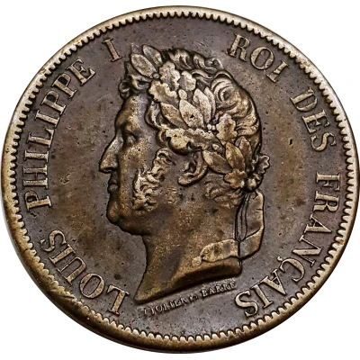 10 Centimes - Louis-Philippe I front