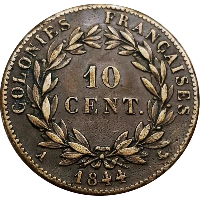 10 Centimes - Louis-Philippe I back