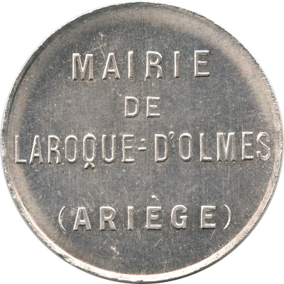 10 Centimes - Mairie de Laroque d'Olmes - Ariége [09] ND front