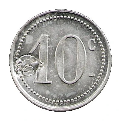 10 Centimes (Saint Mandé) ND back