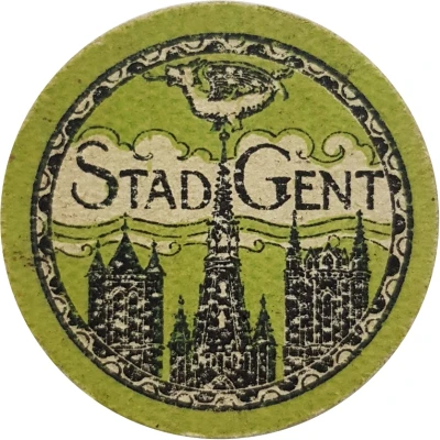 10 Centimes Stad Gent front