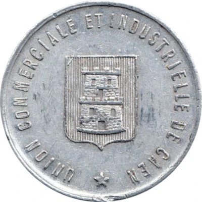 10 Centimes - Union Commerciale et Industrielle - Caen [14] front