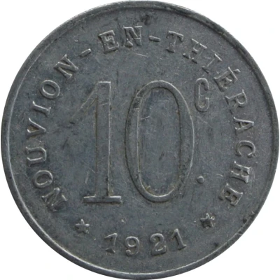 10 Centimes - Union commerciale de Nouvion-en-Thiérache back